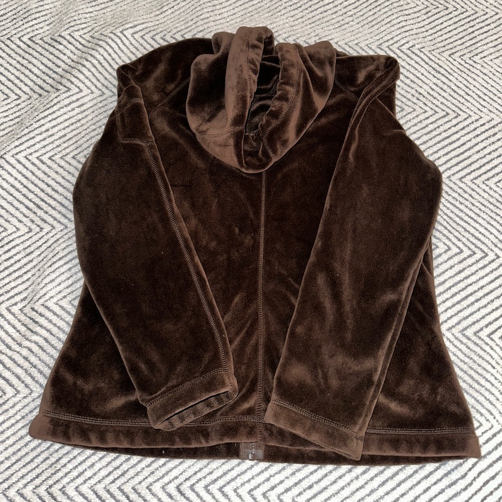 Kristen Blake Chocolate Teddy Jacket - Picture 3 of 3